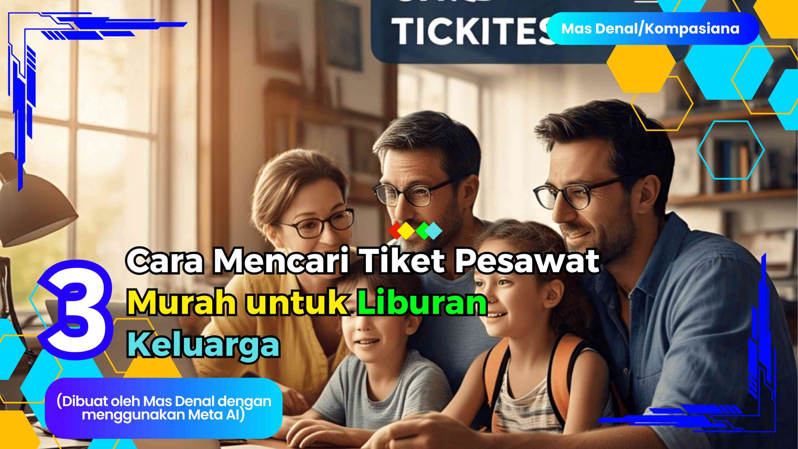 3 Cara Mencari Tiket Pesawat Murah untuk Liburan Keluarga