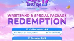 Simak aturan penukaran tiket “Wave Here on 17 Dec” pada Ibukota