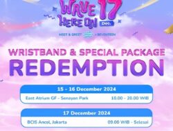 Simak aturan penukaran tiket “Wave Here on 17 Dec” dalam Ibukota