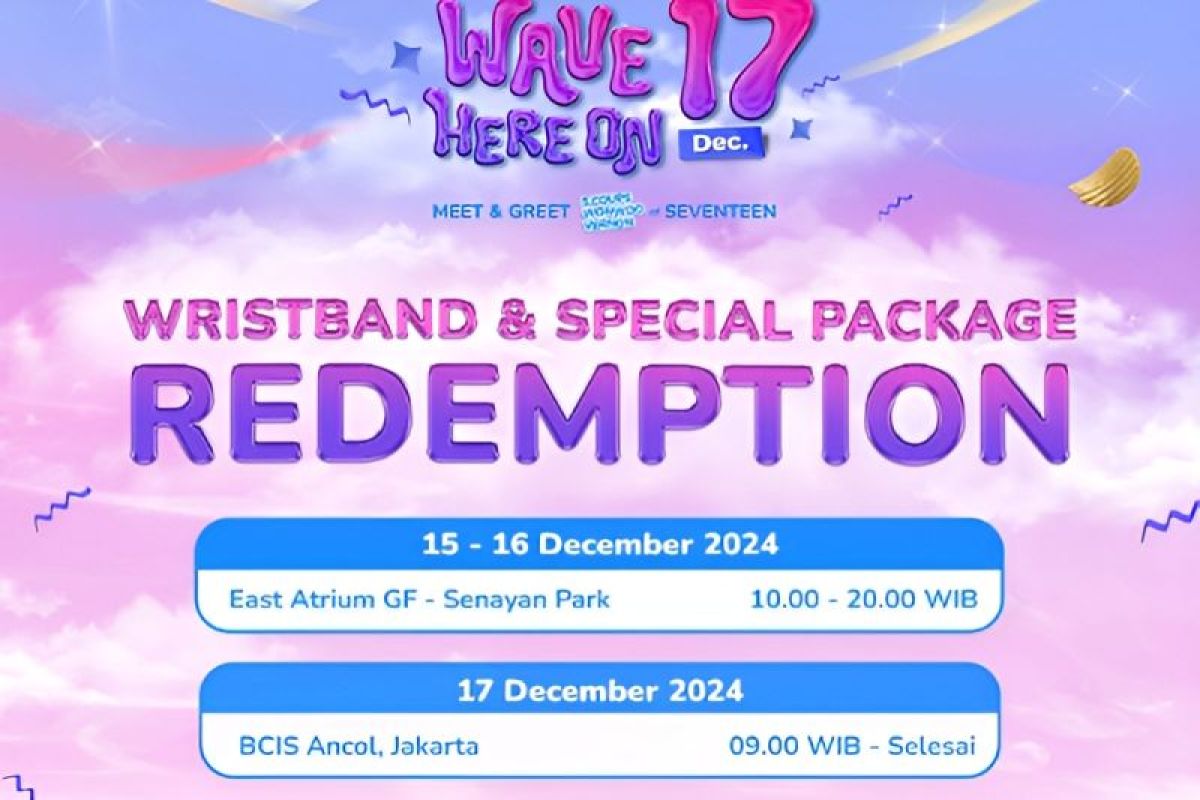 Simak aturan penukaran tiket “Wave Here on 17 Dec” pada Ibukota