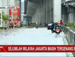 BPBD: Sejumlah Titik di Jakarta Utara Masih Tergenang Banjir, Ketinggian 10-80 Cm