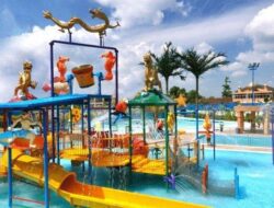 Wahana Permainan Air di Hairos Water Park Medan