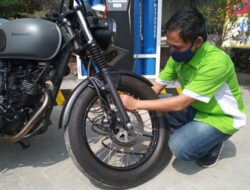 Baru Tahu, Ban Motor Baru Jangan Langsung Diisi Nitrogen