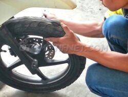 Ini Komponen Penyabab Ban Motor Bekas Botak Sebelah