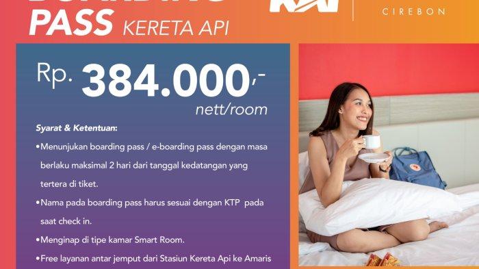 Amaris Hotel Cirebon,Promo Boarding Pass KAI,Ada Harga Spesial Rp384.000 Nett per Malam