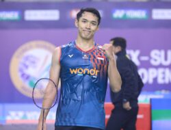 Hasil India Open 2025 – Tak Ada Kata Rubber Lagi, Jonatan Gilas Junior Chou Tien Chen dengan Setengah Santai