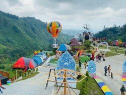 Liburan di Golden Park Guci Tegal, Bisa Coba Wahana Rainbow Slide hingga ATV