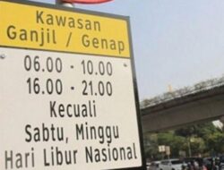 Pekan Ini Ganjil Genap di 25 Ruas Jalan Jakarta Kembali Berlaku