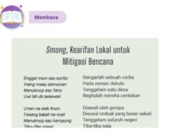 Jawaban Bahasa Indonesia Kelas 9 SMP Halaman 130 : Tujuan Muhammad Riswan Menciptakan Lagu Smong