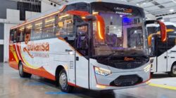 Bus Baru PO Luthansa, Varian Legacy SR3 Mesin Depan Paling Mewah