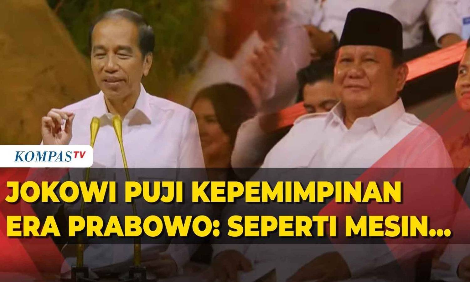 Pujian Jokowi untuk Kepemimpinan Prabowo: Seperti Mesin Gerinda, Yang Bisa Halus Dihaluskan