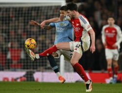 Hasil Arsenal Vs Man City 5-1, Skuad Arteta Hancur Leburkan Pasukan Pep